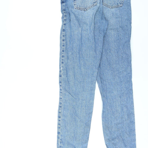 BDG Womens Blue Cotton Straight Jeans Size 24 in L32 in Regular Zip
