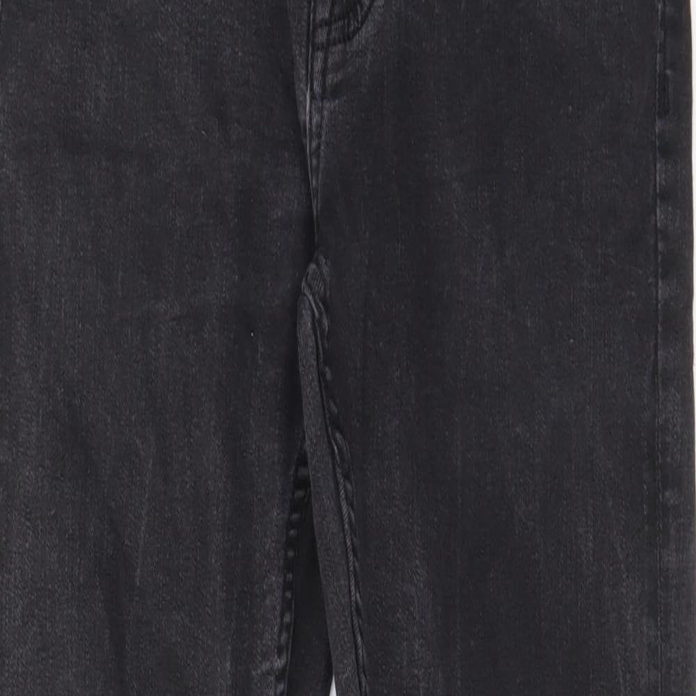 ONLY & SONS Mens Black Cotton Skinny Jeans Size 30 in L30 in Regular Zip - Pockets, Belt Loops