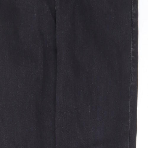 Tophop Womens Black Cotton Skinny Jeans Size 34 in L23 in Regular Zip - Pockets