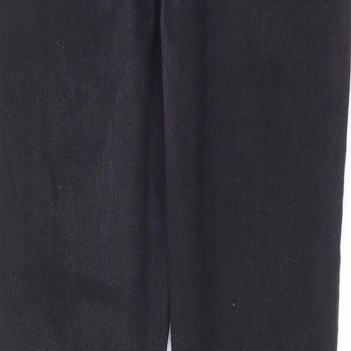 Tophop Womens Black Cotton Skinny Jeans Size 34 in L23 in Regular Zip - Pockets