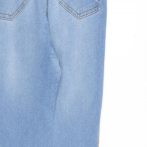 Guidado Perro Womens Blue Cotton Skinny Jeans Size 30 in L28 in Regular Zip