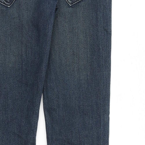 Denim & Co. Mens Blue Cotton Skinny Jeans Size 34 in L32 in Regular Zip