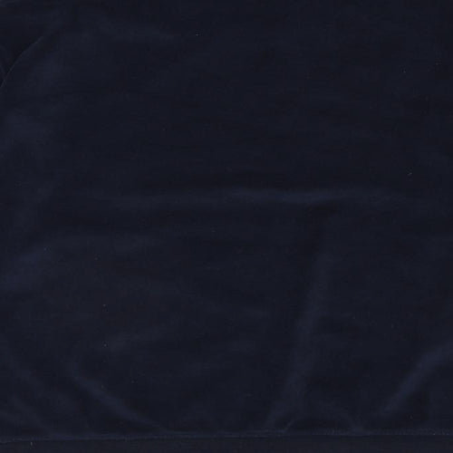 Juicy Couture Womens Blue Polyester Pullover Sweatshirt Size M Pullover