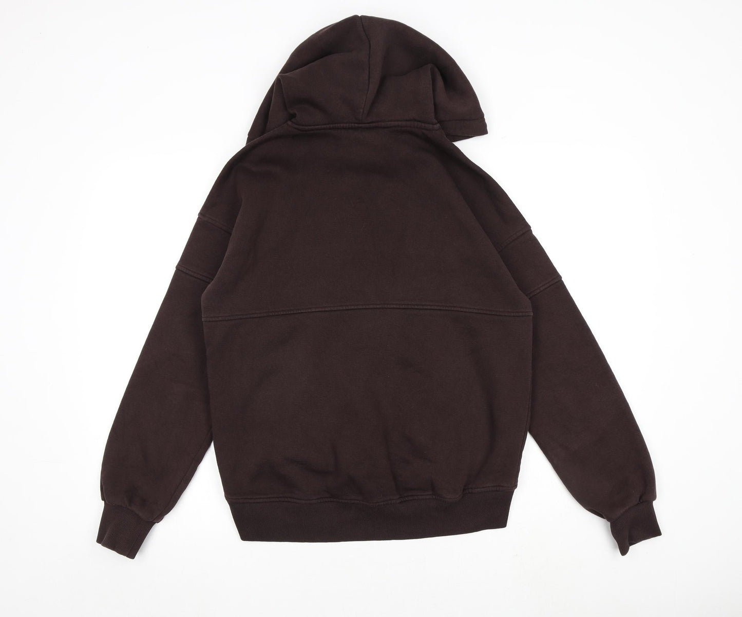 River Island Womens Brown 100% Cotton Pullover Hoodie Size XS Pullover