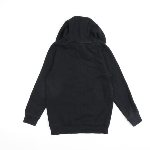 Minecraft Boys Black Cotton Pullover Hoodie Size 8-9 Years Pullover