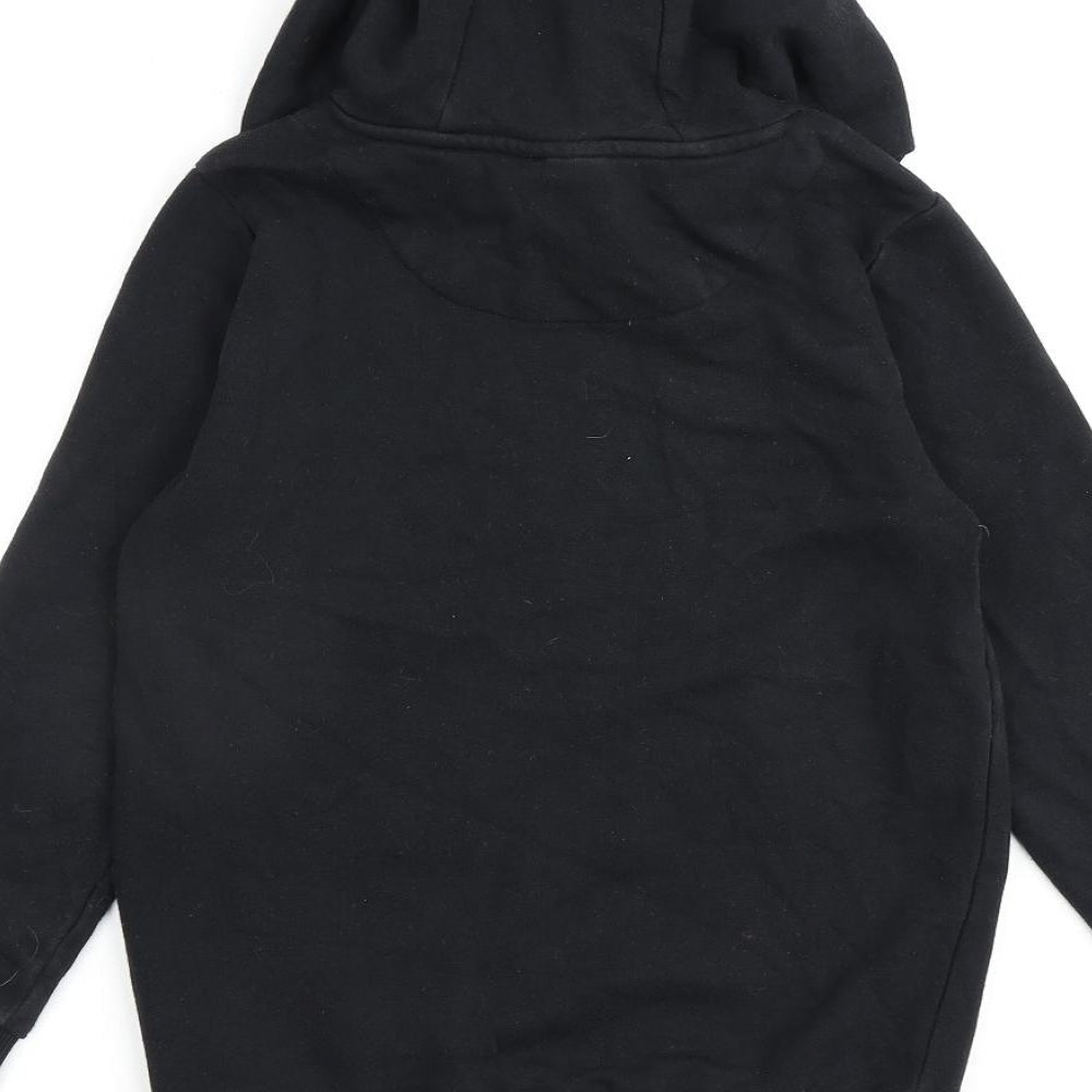 Minecraft Boys Black Cotton Pullover Hoodie Size 8-9 Years Pullover