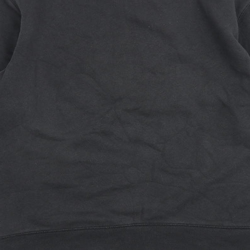 Gap Womens Black Cotton Pullover Sweatshirt Size XS Pullover