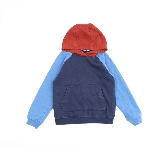 Mountain Warehouse Boys Multicoloured Cotton Pullover Hoodie Size 7-8 Years Pullover