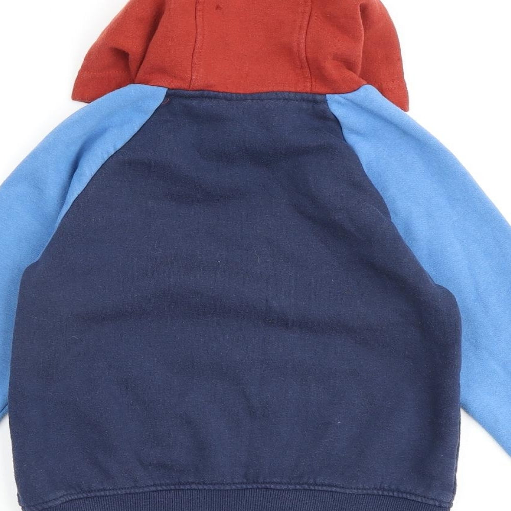 Mountain Warehouse Boys Multicoloured Cotton Pullover Hoodie Size 7-8 Years Pullover