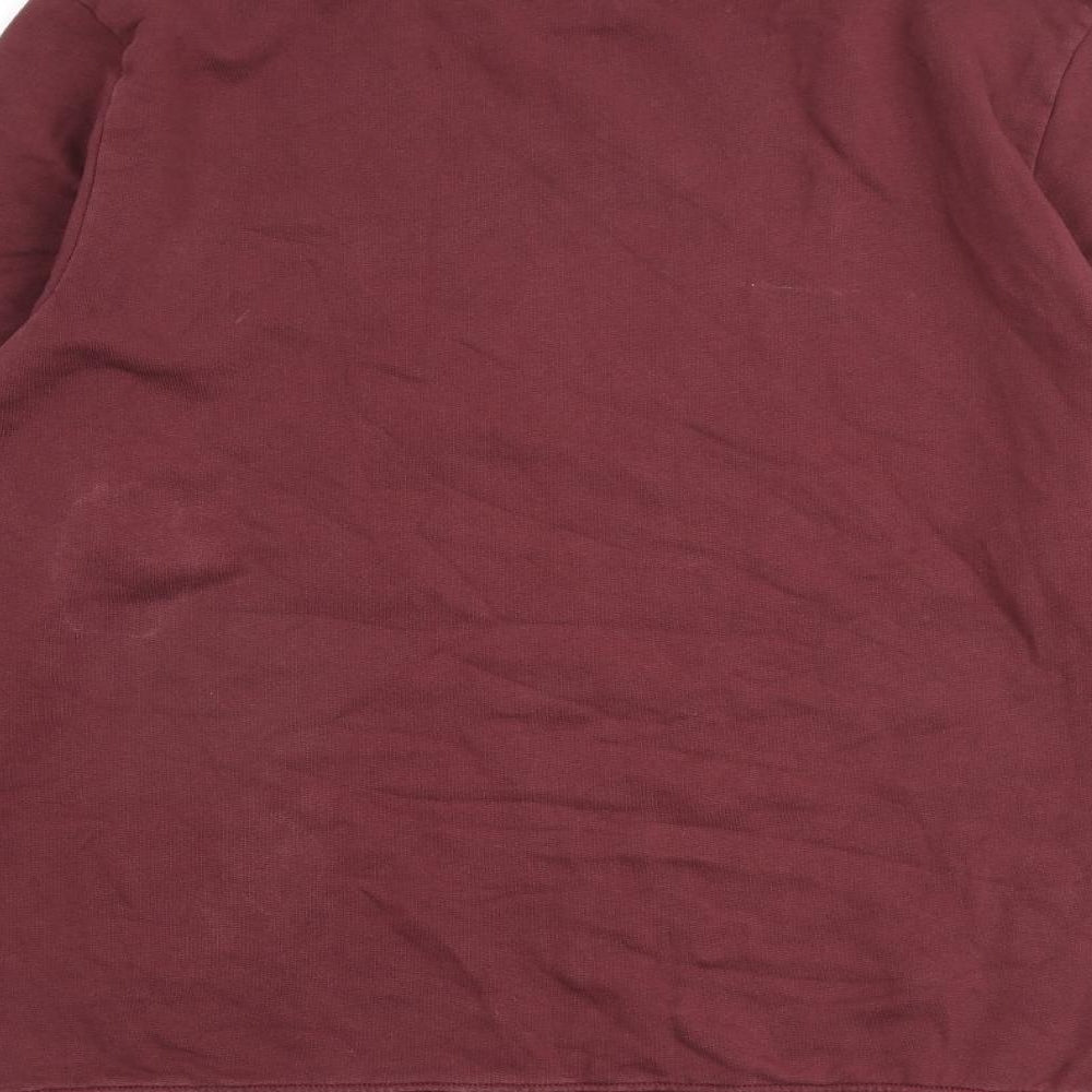 Calvin Klein Mens Red Cotton Pullover Sweatshirt Size XL