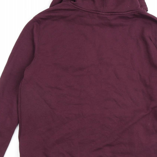 H&M Mens Purple Cotton Pullover Hoodie Size M