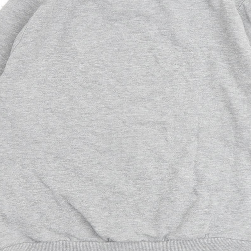 Disney Womens Grey Cotton Pullover Sweatshirt Size 10 Pullover