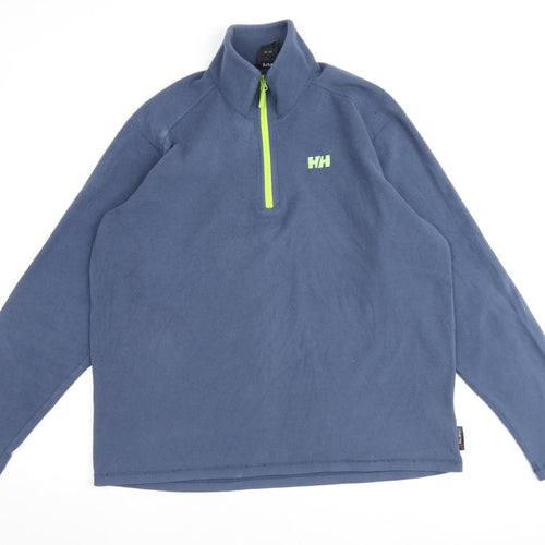 Helly Hansen Mens Blue Polyester Pullover Sweatshirt Size XL