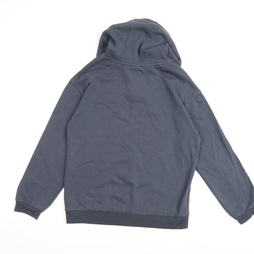 Pineapple Girls Blue Polyester Pullover Hoodie Size 13-14 Years Magnetic