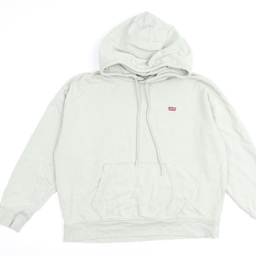 Levi's Mens Green Cotton Pullover Hoodie Size XL