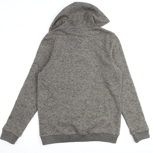 Mountain Warehouse Mens Brown Polyester Pullover Hoodie Size M