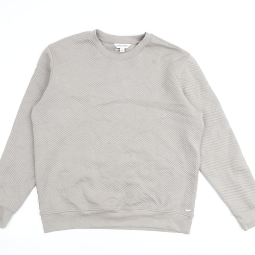 Autograph Mens Grey Cotton Pullover Sweatshirt Size XL