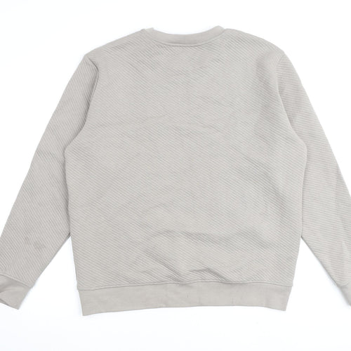 Autograph Mens Grey Cotton Pullover Sweatshirt Size XL