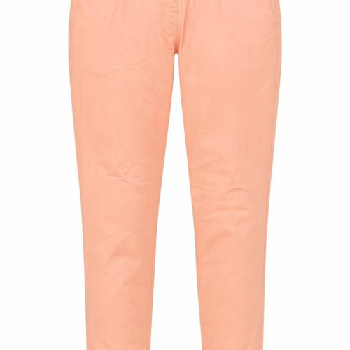 Scenario Womens Pink Cotton Trousers Size 30 in L32 in Regular Zip