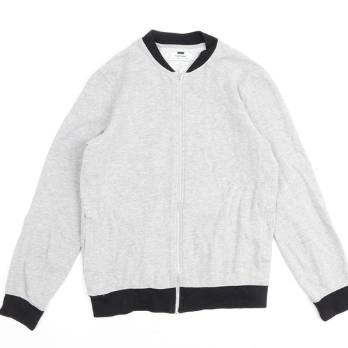 Topman Mens Grey Jacket Size XS Zip