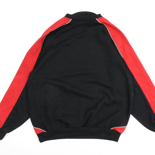 Prostar Mens Black Polyester Pullover Sweatshirt Size M