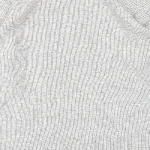 Marks and Spencer Womens Grey Crew Neck Polyester Pullover Jumper Size XL