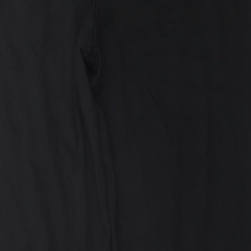 Marks and Spencer Womens Black Polyester Sweatpants Trousers Size 22 L30 in Regular