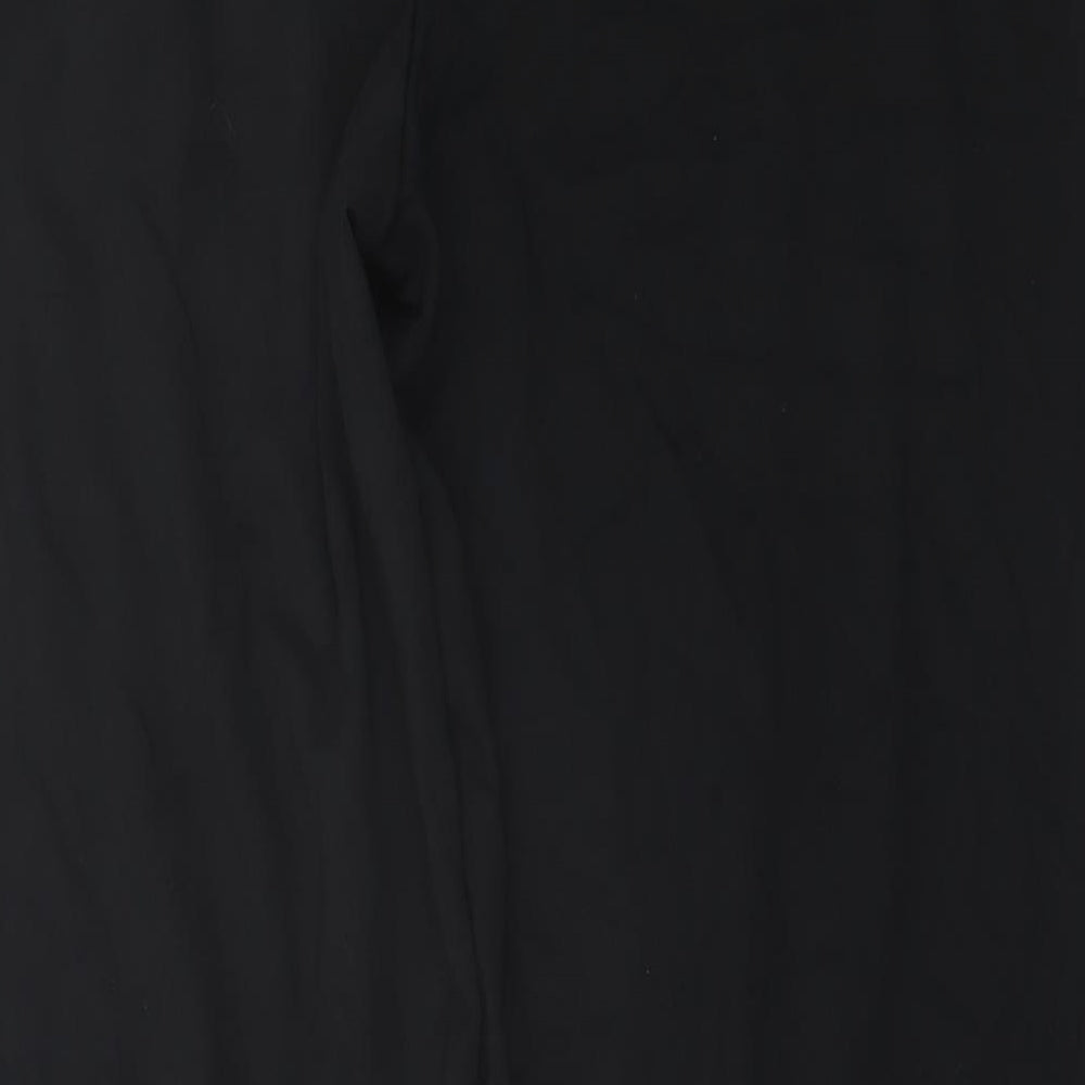 Marks and Spencer Womens Black Polyester Sweatpants Trousers Size 22 L30 in Regular