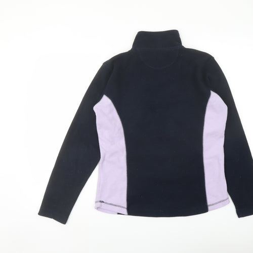 Peter Storm Womens Blue Polyester Pullover Sweatshirt Size 12 Zip