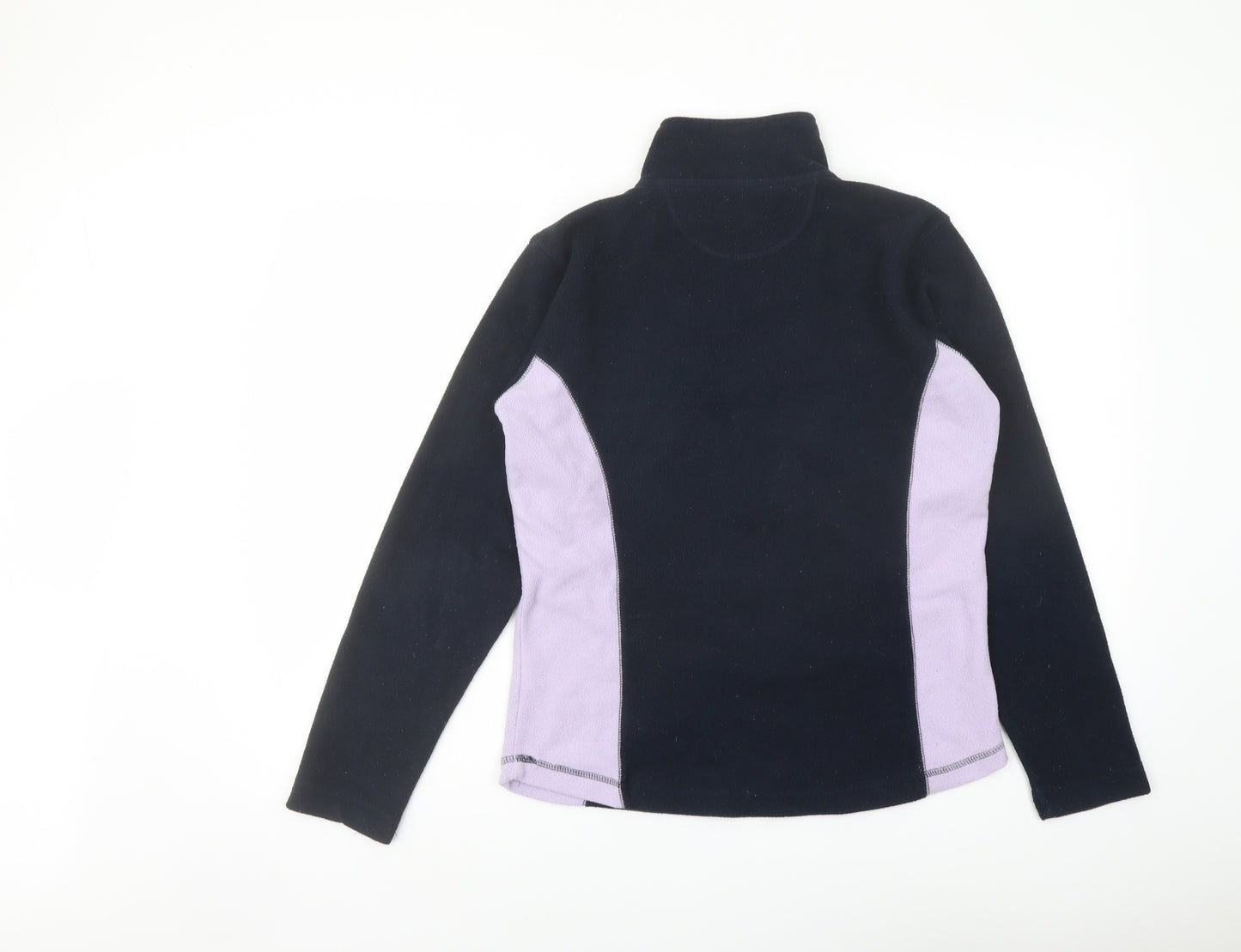 Peter Storm Womens Blue Polyester Pullover Sweatshirt Size 12 Zip