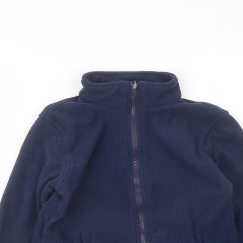 Mountain Warehouse Boys Blue Jacket Size 11-12 Years Zip