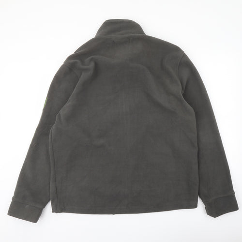 Atlas Mens Green Jacket Size L Zip
