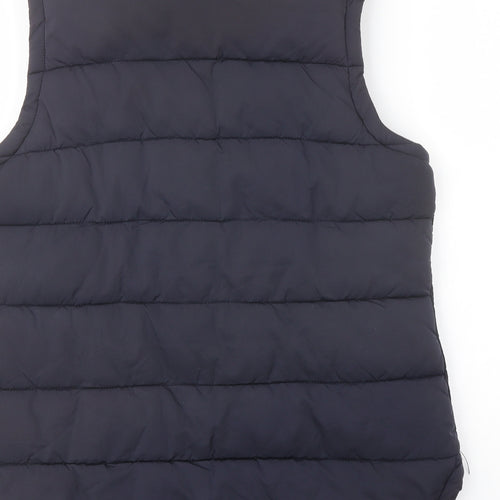 Joules Womens Blue Gilet Jacket Size 14 Zip