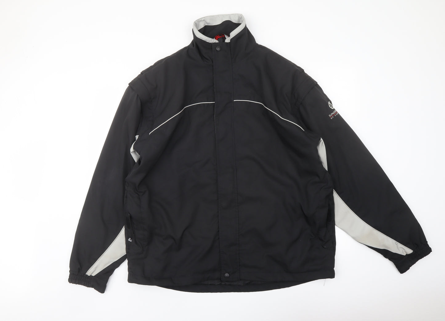 Sunderland Mens Black Jacket Size XL Zip
