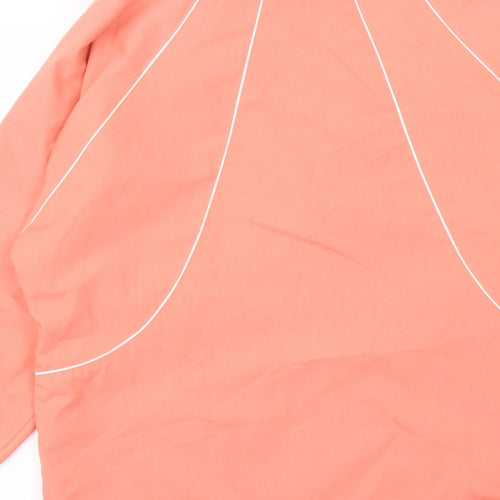 Littlewoods Womens Orange Jacket Size 12 Button