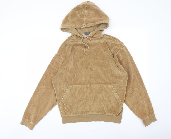 ASOS Womens Brown Polyester Pullover Hoodie Size 2XS Pullover