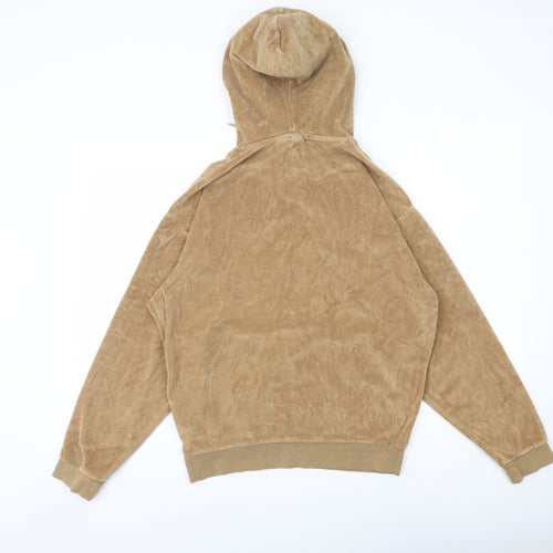 ASOS Womens Brown Polyester Pullover Hoodie Size 2XS Pullover