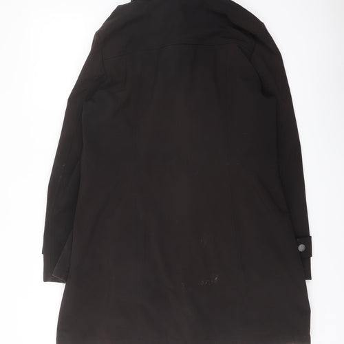 AJG Womens Black Jacket Coat Size M Zip