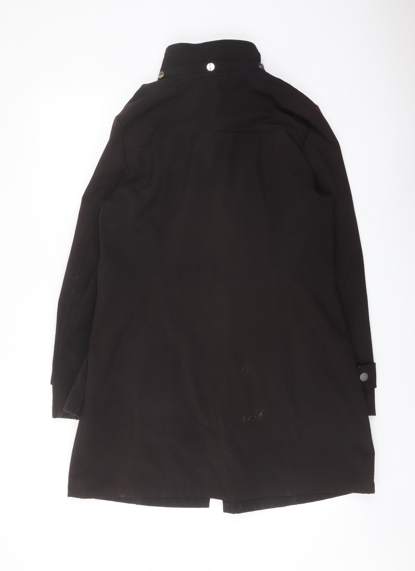 AJG Womens Black Jacket Coat Size M Zip