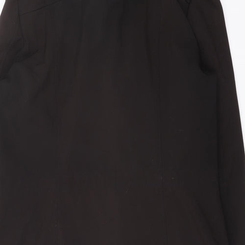 AJG Womens Black Jacket Coat Size M Zip