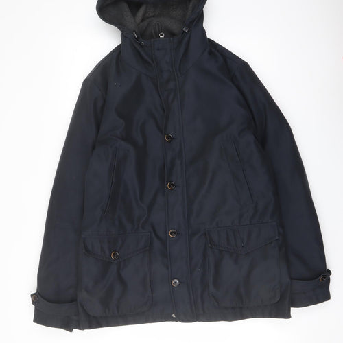 Ted Baker Mens Blue Jacket Size L Zip