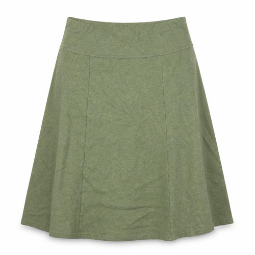 Cotswold Collections Womens Green Cotton Flare Skirt Size M