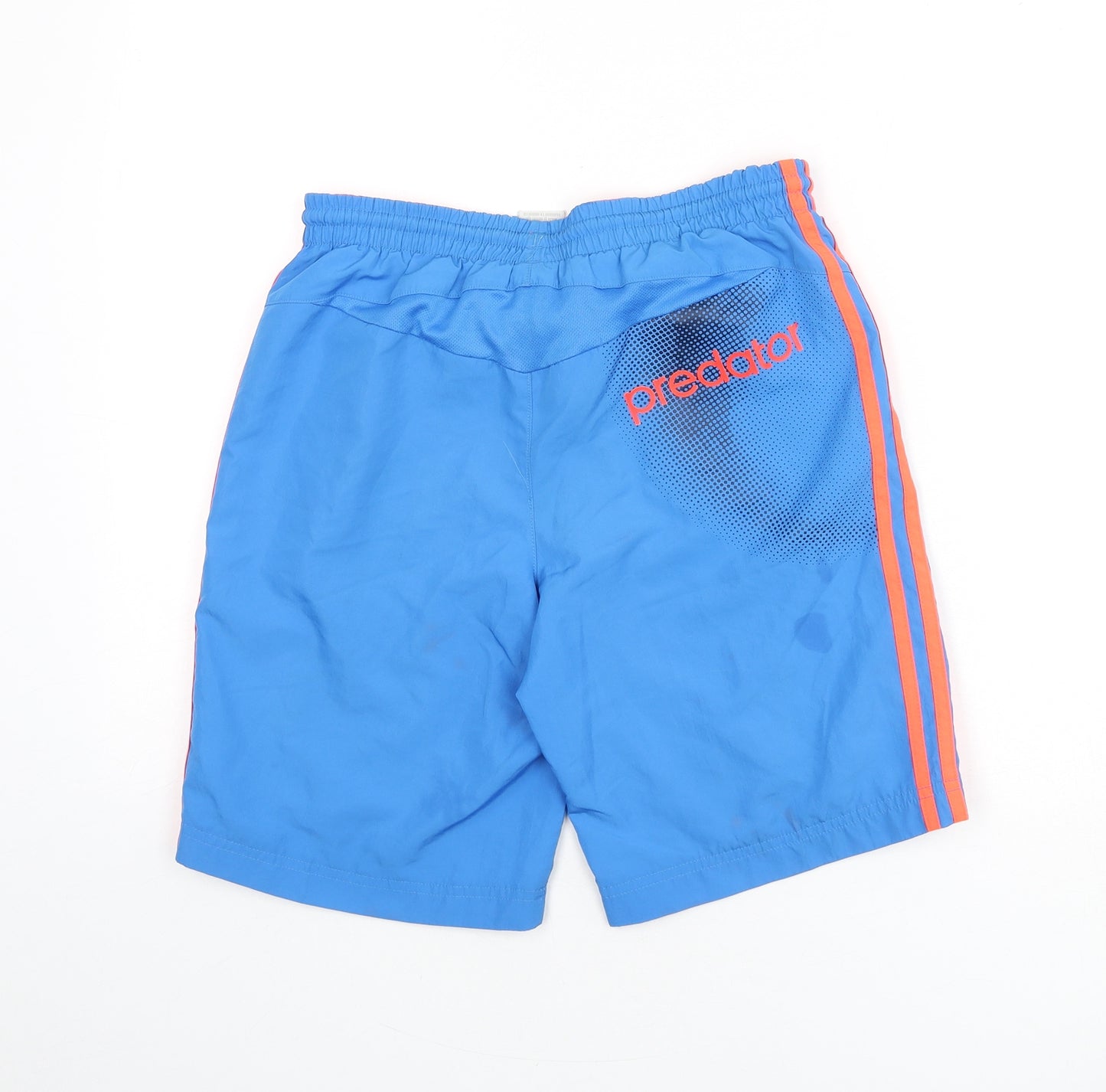 adidas Mens Blue Polyester Sweat Shorts Size L L9 in Regular