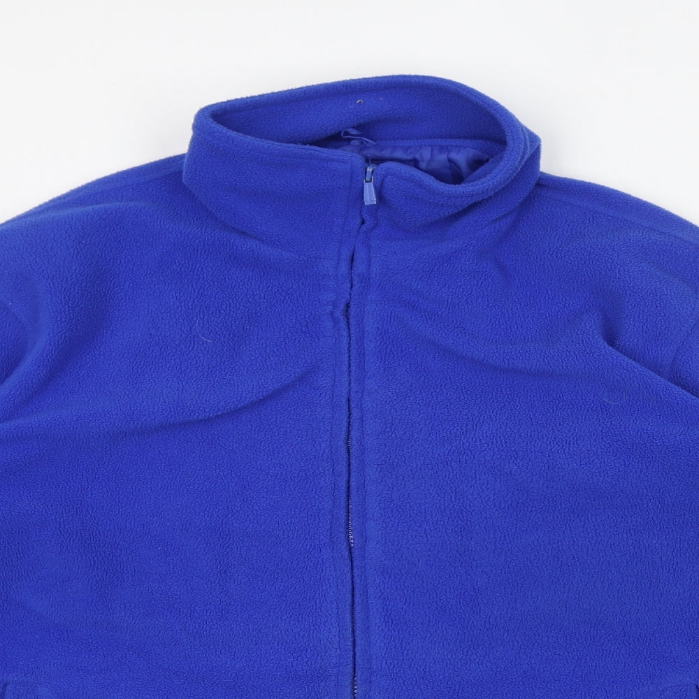 JBC Womens Blue Jacket Size M Zip
