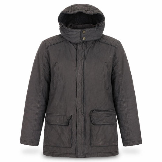 Front view of Quebramar women’s brown jacket, size S, zip - unisex