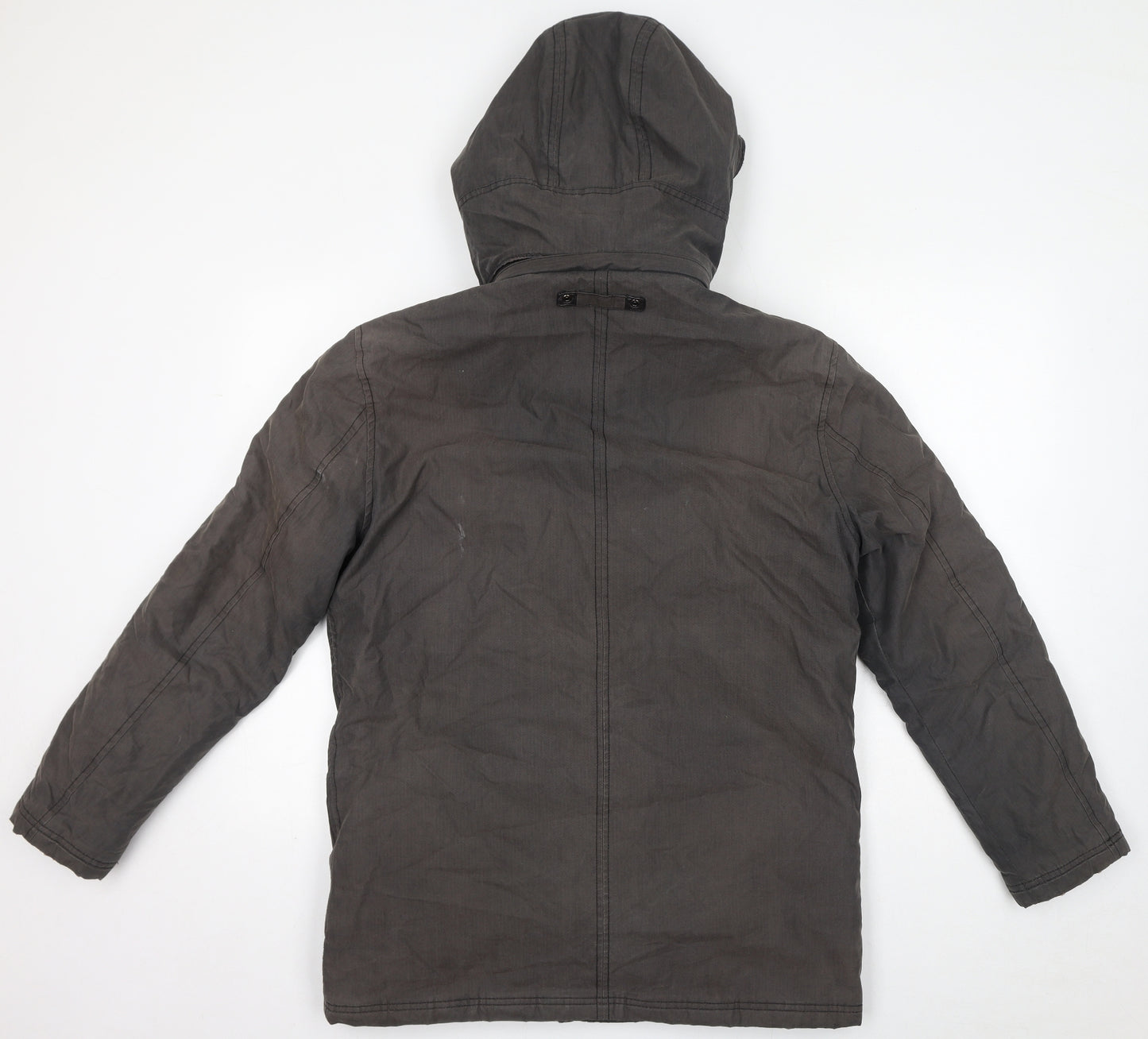 Quebramar Womens Brown Jacket Size S Zip - Unisex