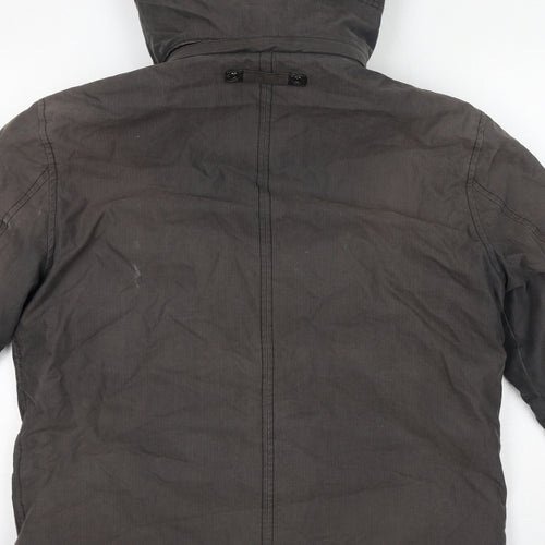 Quebramar Womens Brown Jacket Size S Zip - Unisex