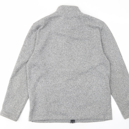 Lincoln Mens Grey Jacket Size M Zip