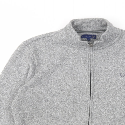 Lincoln Mens Grey Jacket Size M Zip