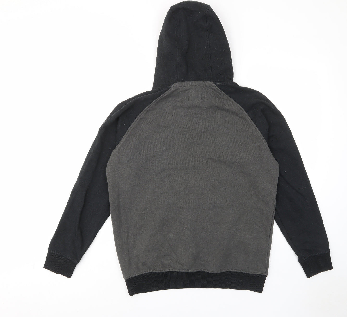 Mountain Warehouse Mens Green Cotton Pullover Hoodie Size M - Pockets